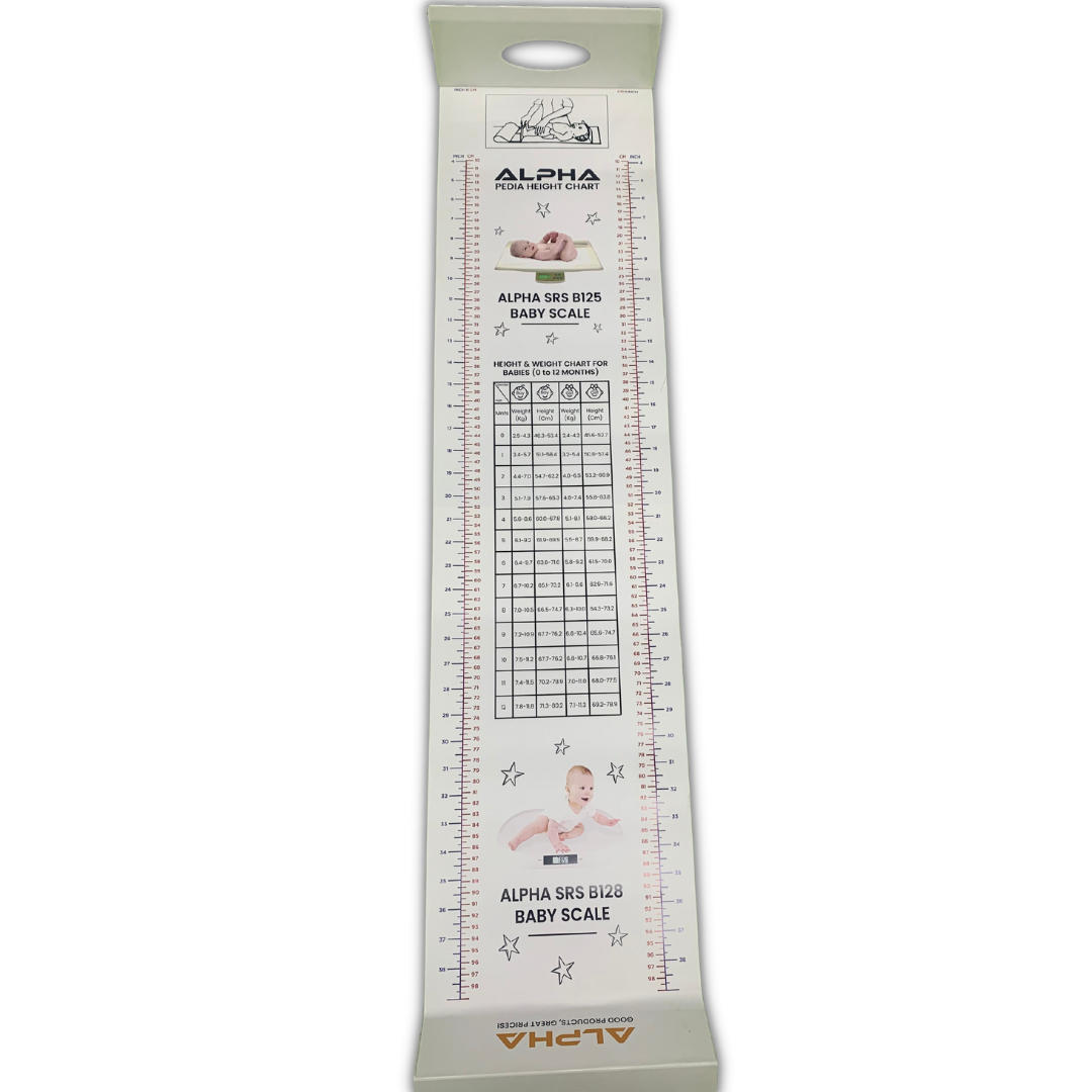 Infantometer Mat Scale for Baby height measuring scale - SRSB130 - Alpha  Scales